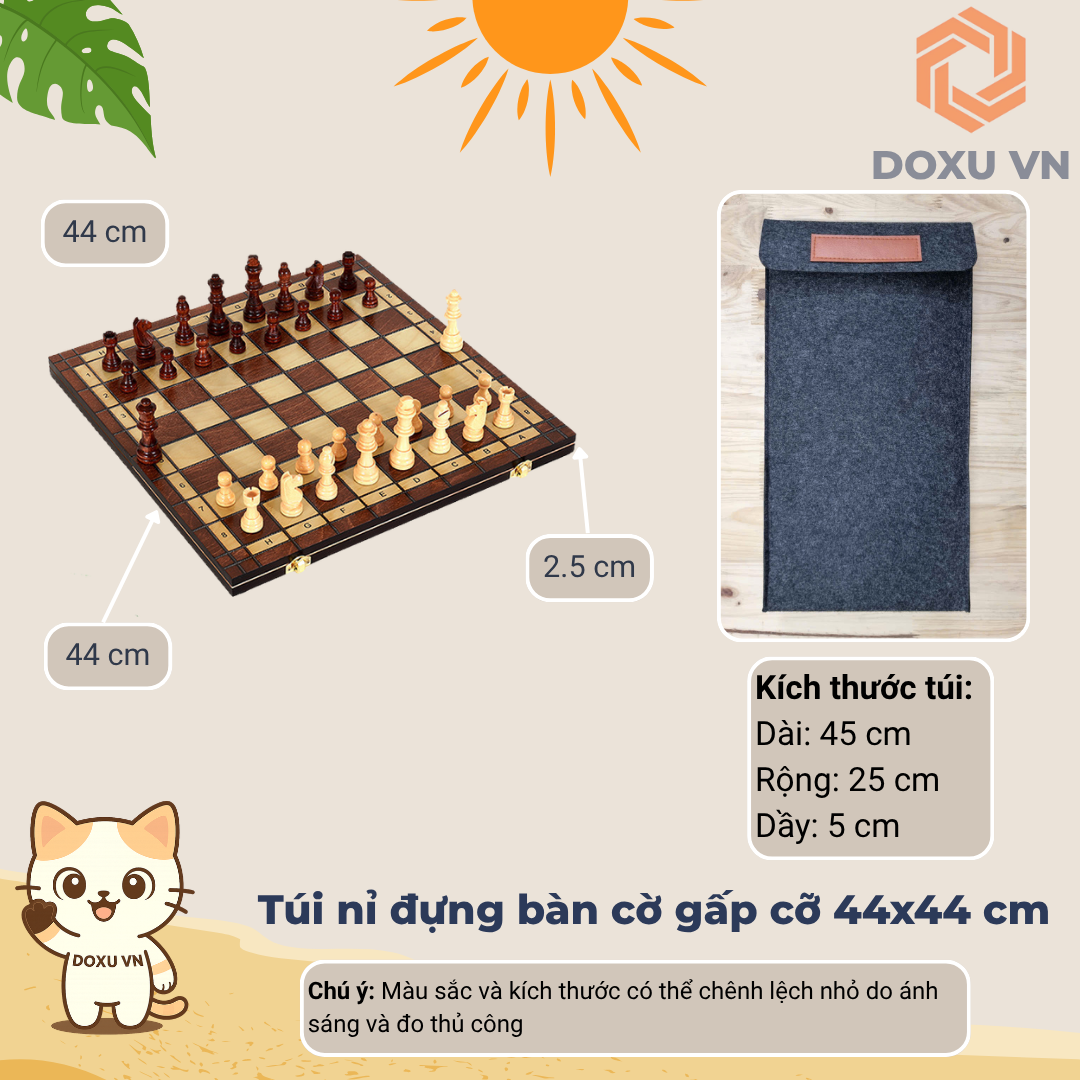 Túi bảo vệ bàn cờ gấp Klevor (các cỡ) – Nỉ chống sốc, chống trầy, gọn nhẹ mang đi - Image 4