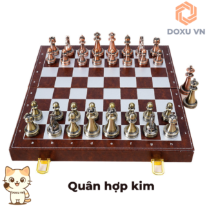 CỜ VUA NAM CHÂM 30×30 CAO CẤP – BÀN BỌC GIẢ DA SANG TRỌNG | QUÀ TẶNG TRÍ TUỆ CHO BÉ