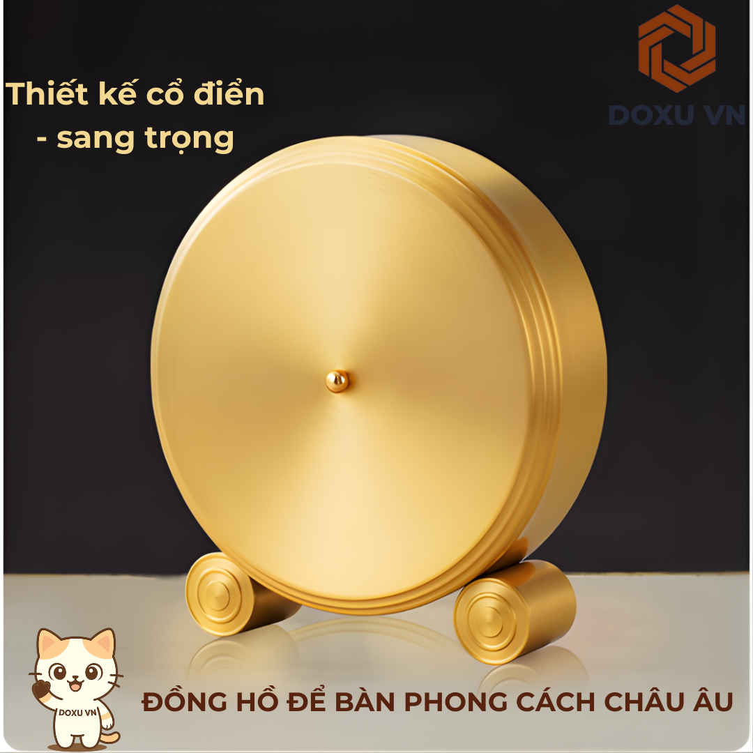 ĐỒNG HỒ ĐỂ BÀN PHONG CÁCH CHÂU ÂU – QUÀ TẶNG SANG TRỌNG - Image 6
