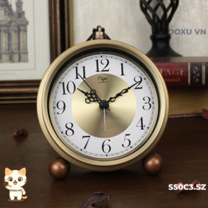 Đồng Hồ Để Bàn Vintage Cao Cấp S50C3 – Phong Cách Mỹ Cổ Điển Sang Trọng
