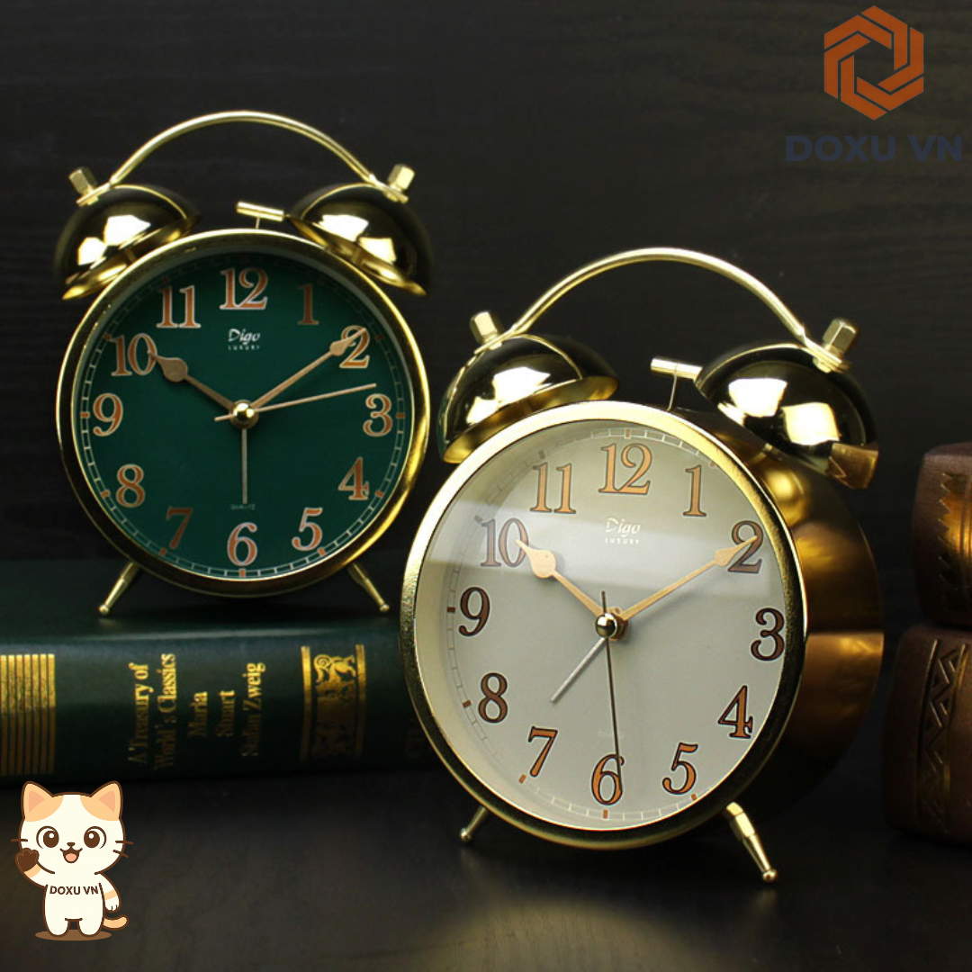 Đồng Hồ Báo Thức G45C4 – Thiết Kế Trẻ Trung, Lịch Lãm, Chuông Đôi Cổ Điển - Image 15