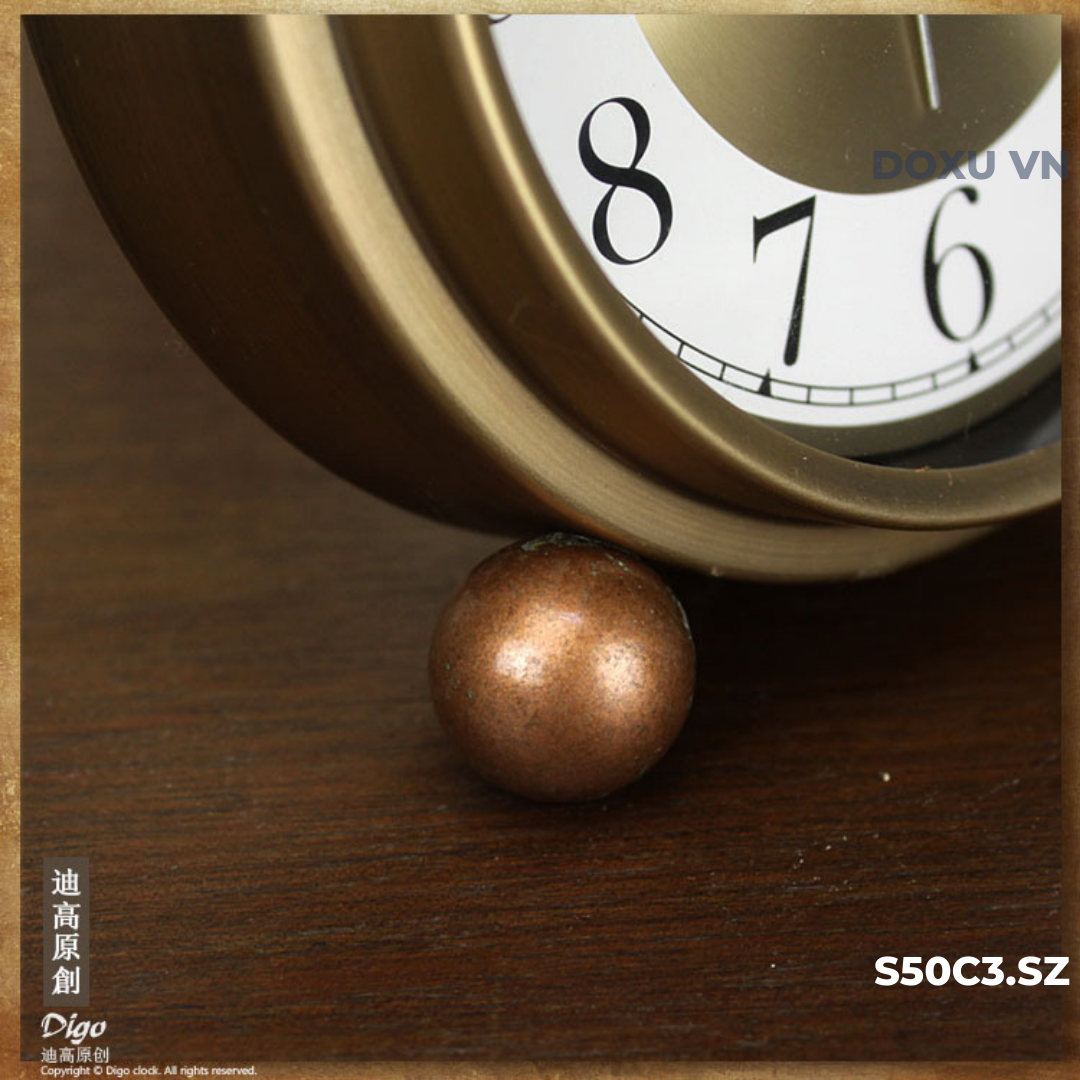 Đồng Hồ Để Bàn Vintage Cao Cấp S50C3 – Phong Cách Mỹ Cổ Điển Sang Trọng - Image 6